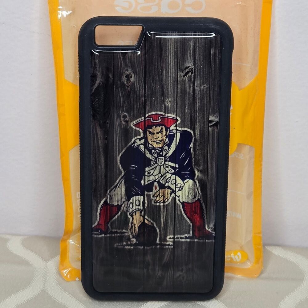 CASE Classic Vintage Patriots Football Cellphone Phone Case Muted Red White Blue